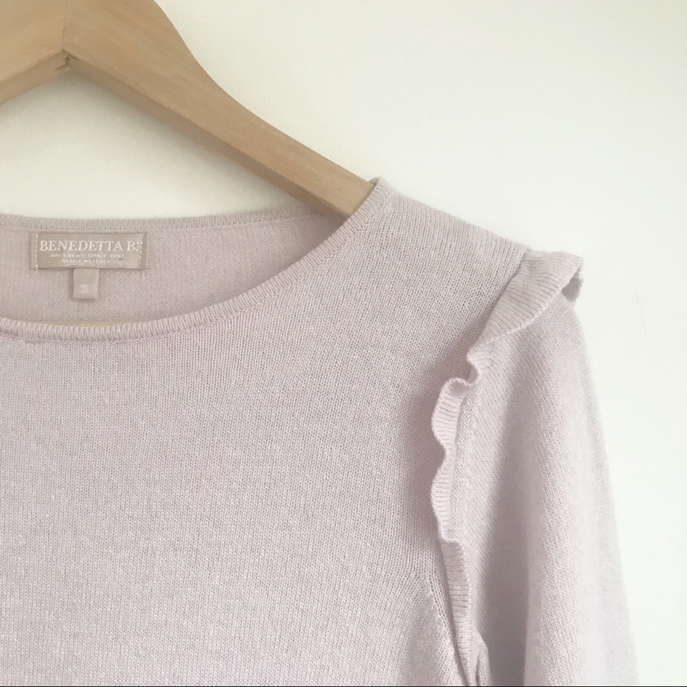Benedetto Merino Wool and Cashmere blend sweater